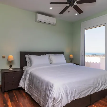 Kbel Sea View Private Pool Sleeps8 Garden * Foiníki