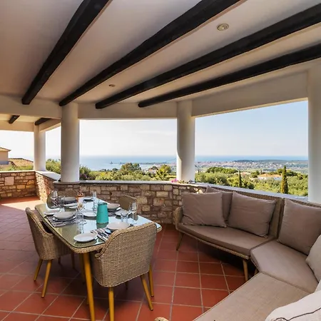 Villa Kbel Sea View Private Pool Sleeps8 Garden Foiníki