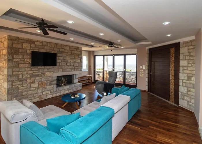 Kbel Sea View Private Pool Sleeps8 Garden 别墅