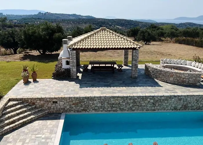 Kbel Sea View Private Pool Sleeps8 Garden 빌라 *