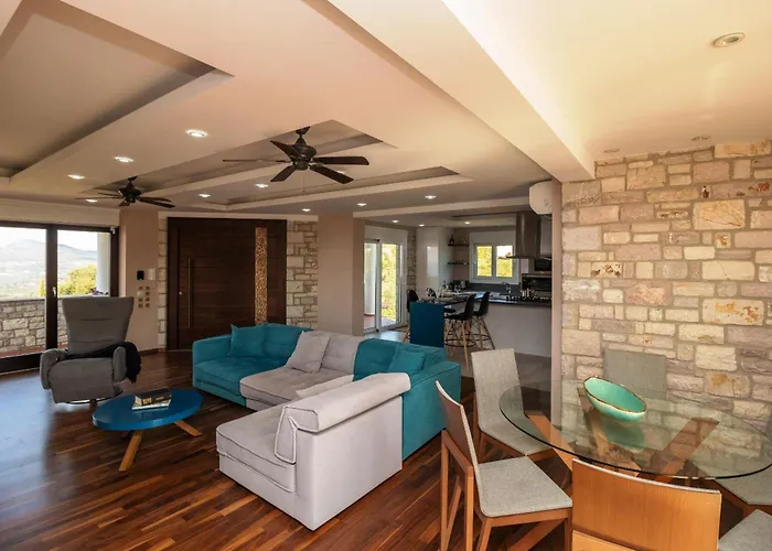 Kbel Sea View Private Pool Sleeps8 Garden Foiníki