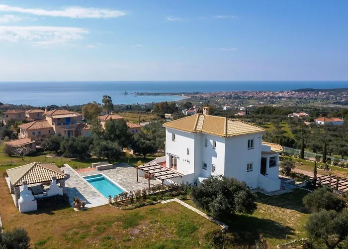 Kbel Sea View Private Pool Sleeps8 Garden * Foiníki