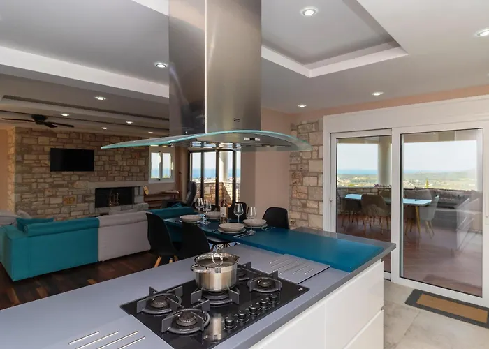 Kbel Sea View Private Pool Sleeps8 Garden 빌라