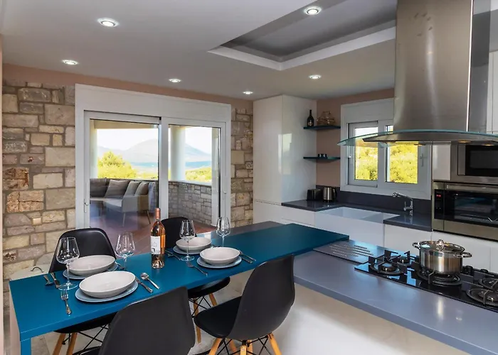 Kbel Sea View Private Pool Sleeps8 Garden * Foiníki